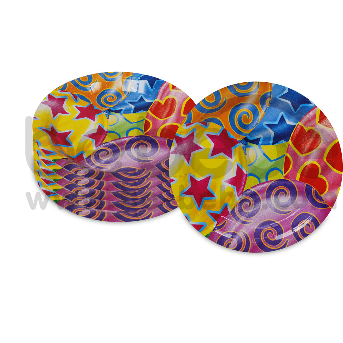 PARTY BUG : Paper plate 9 inch., 1 Pack