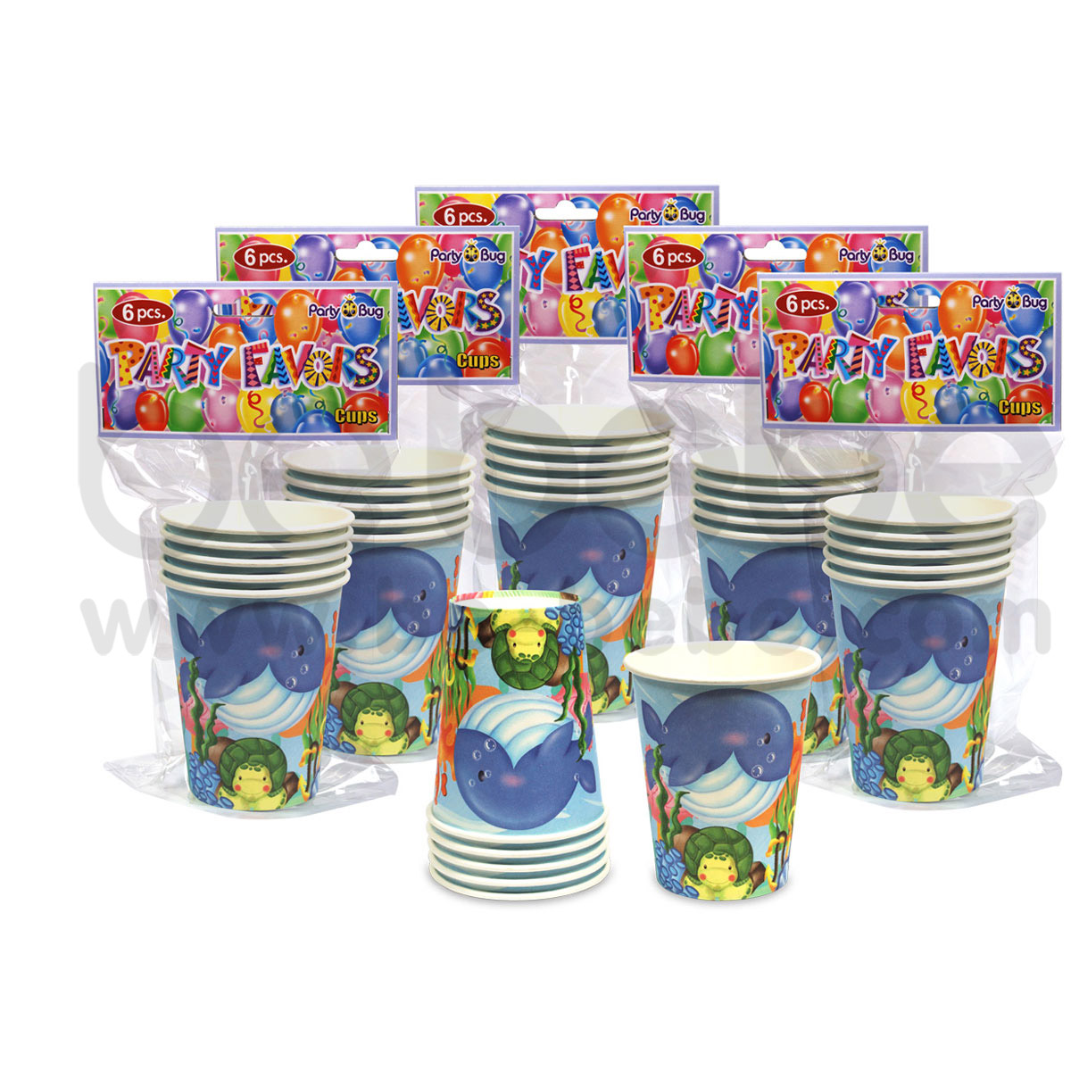PARTY BUG : Paper cup 9 Oz.,6 Packs