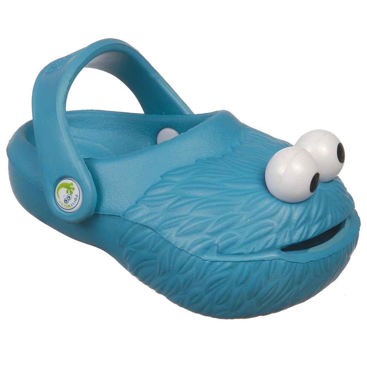 Polliwalks : Toddler shoes COOKIE MONSTER Blue # 9