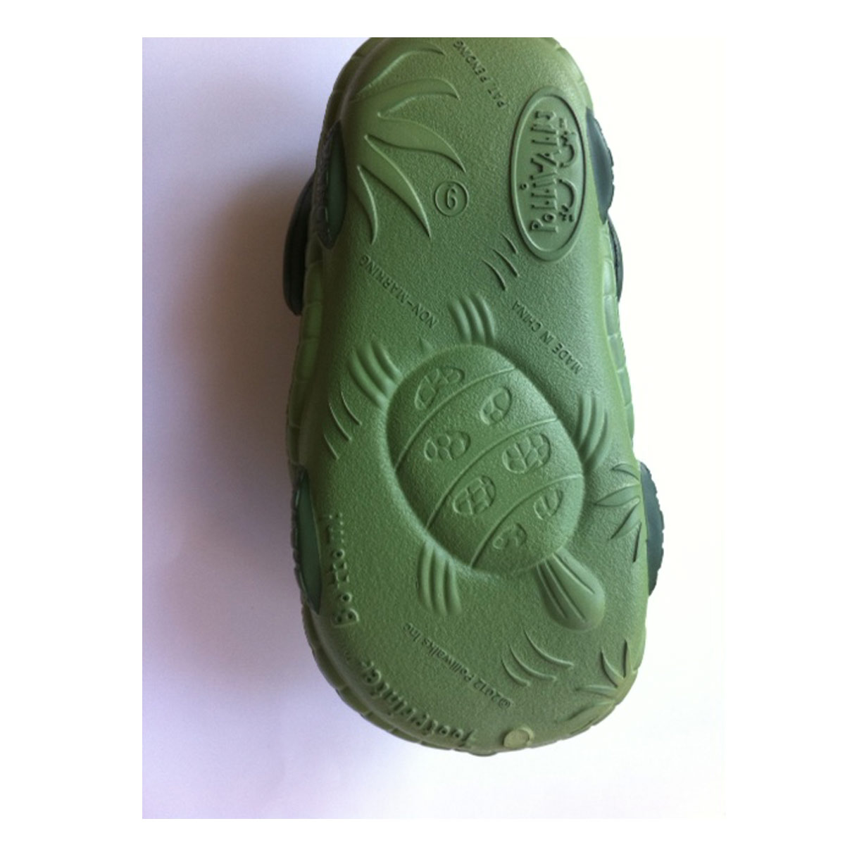 Polliwalks : Toddler shoes Timmy the Turtle Green # 7