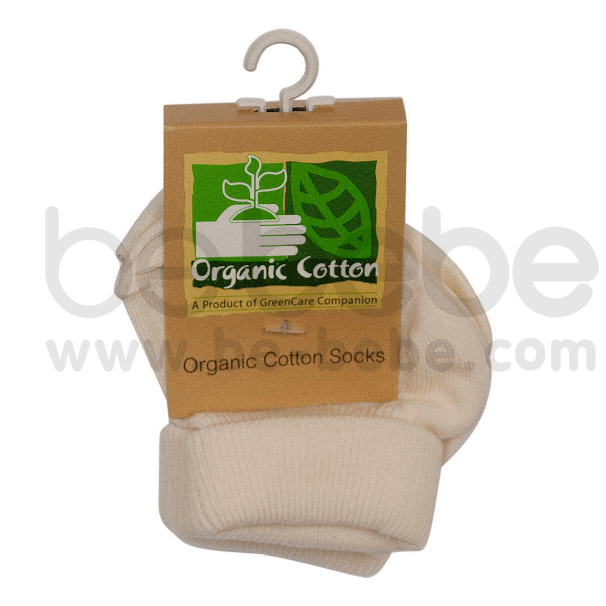 Greencare : Organic Cotton Baby Socks 6-12 M. x 3
