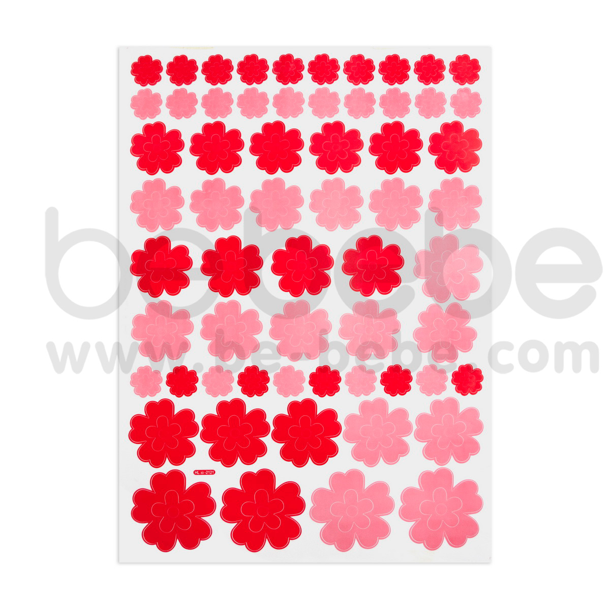 be bebe :  Removable PVC Wall Sticker(50x70cm.) / HL3D-2121