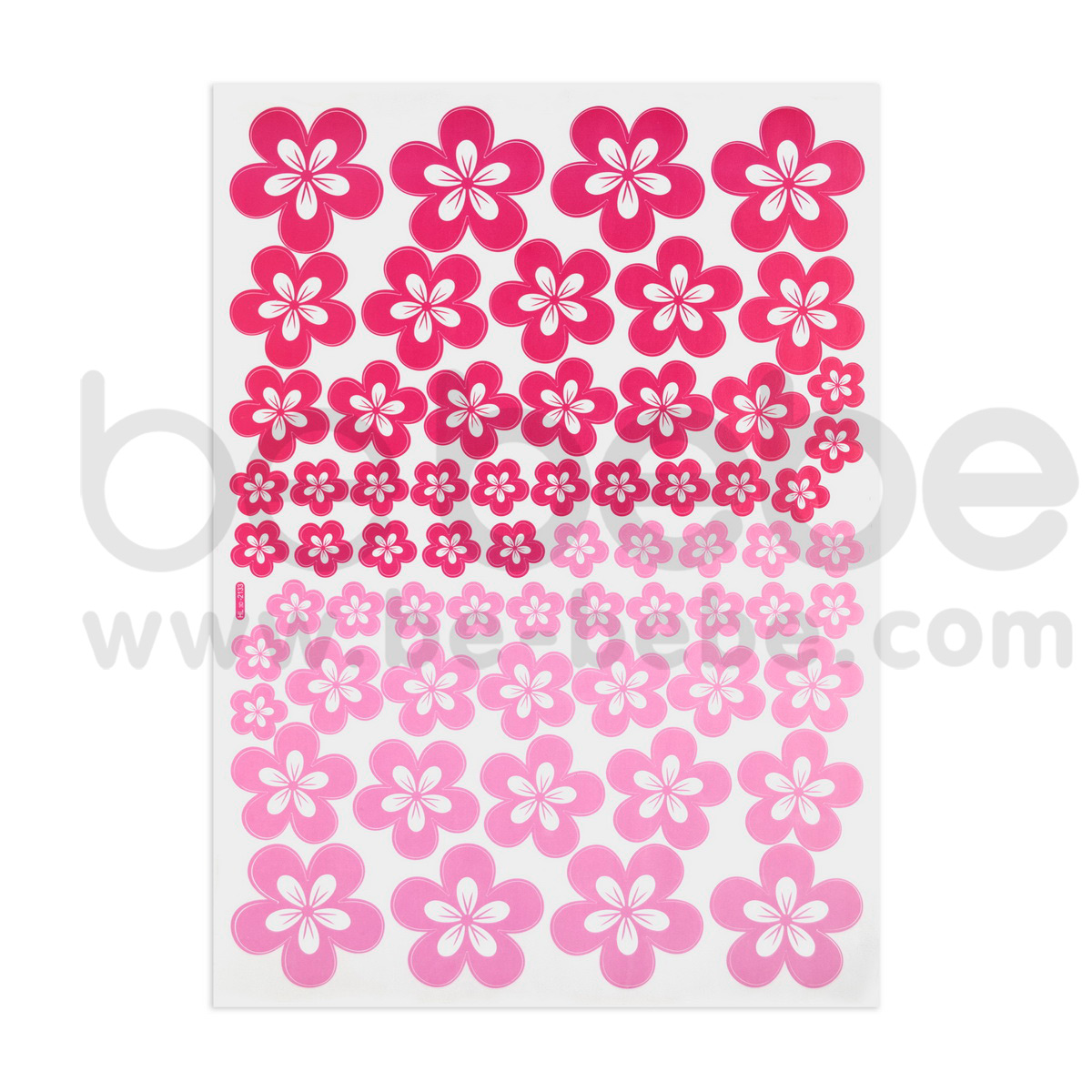 be bebe :  Removable PVC Wall Sticker(50x70cm.) / HL3D-2133