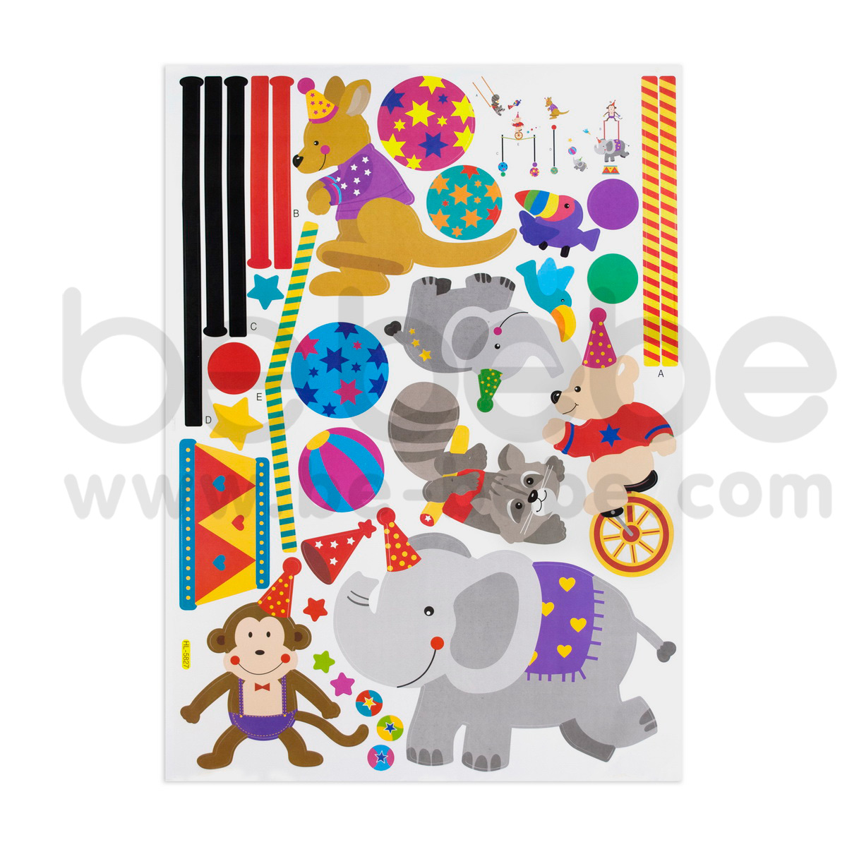 be bebe : Wall Sticker (50x70cm.) / HL-5827
