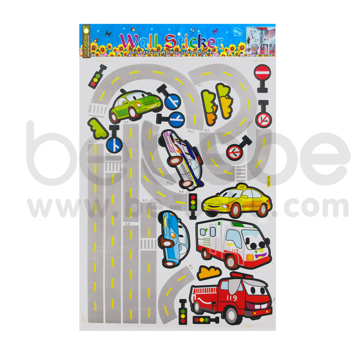 be bebe : Wall Sticker (50x70cm.) / HL-5834