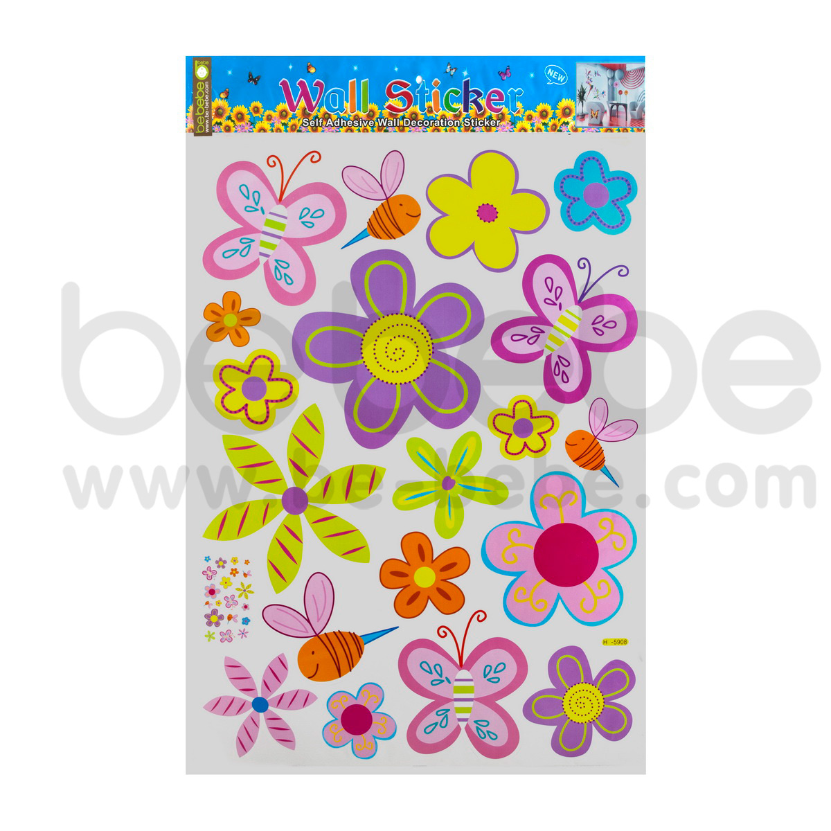 be bebe : Wall Sticker (50x70cm.) / HL-5908
