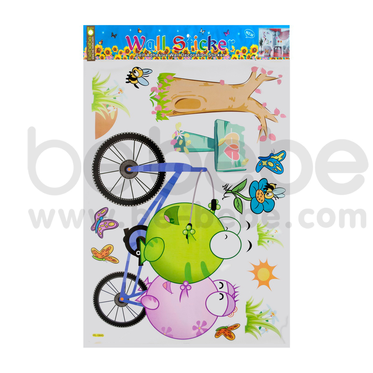 be bebe : Wall Sticker (50x70cm.) / HL-5845