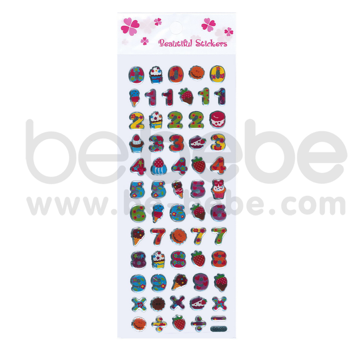 be bebe : Beauty Sticker (7x17cm.) / DS-059