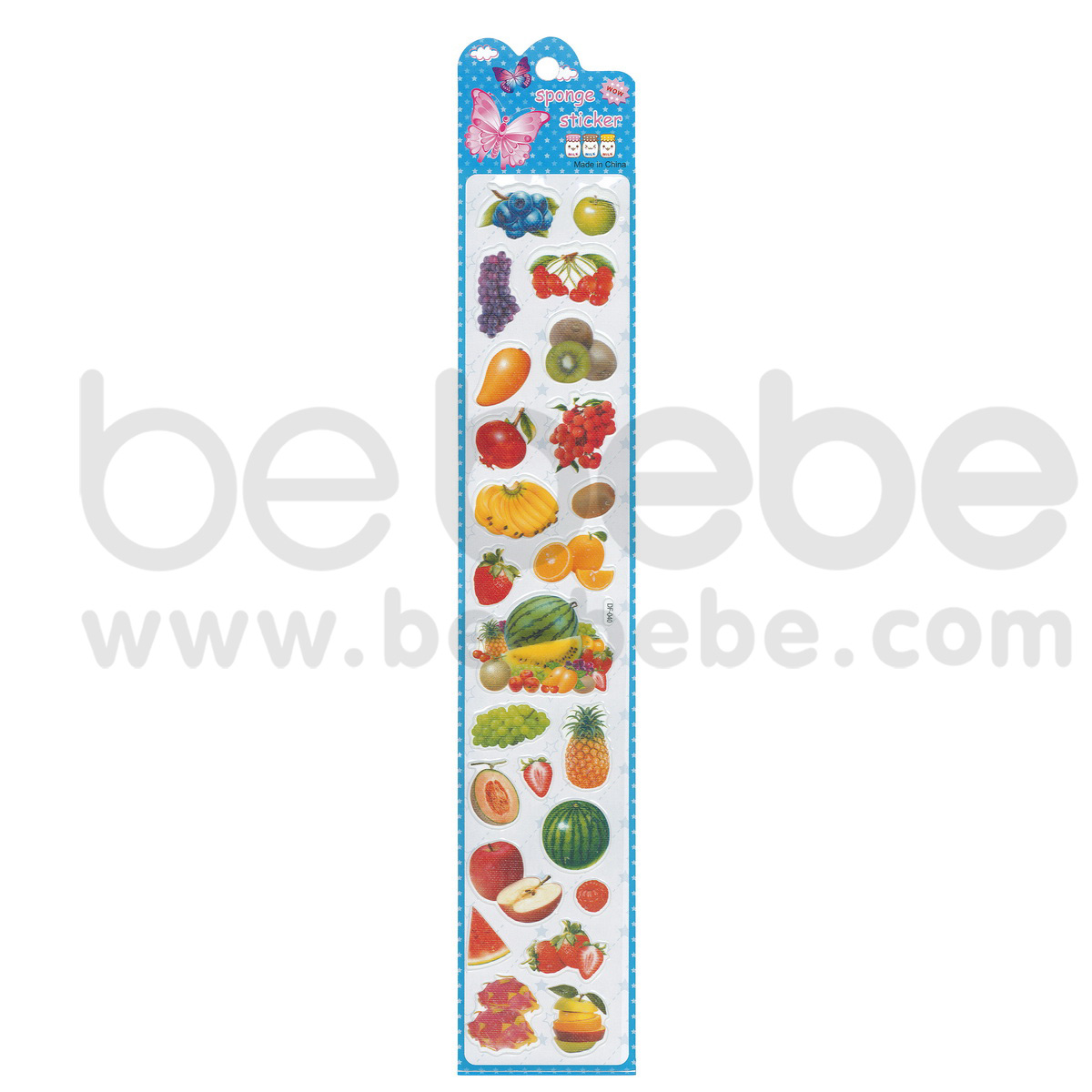 be bebe : Puffy Sticker (7x38cm.) / DF-040