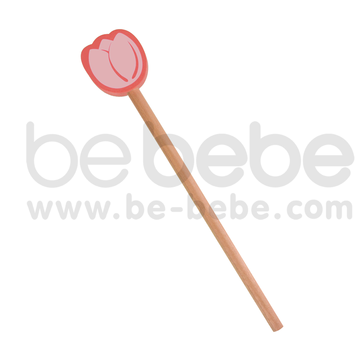 bebebe : ดินสอS ดอกทิวลิป/ชมพู