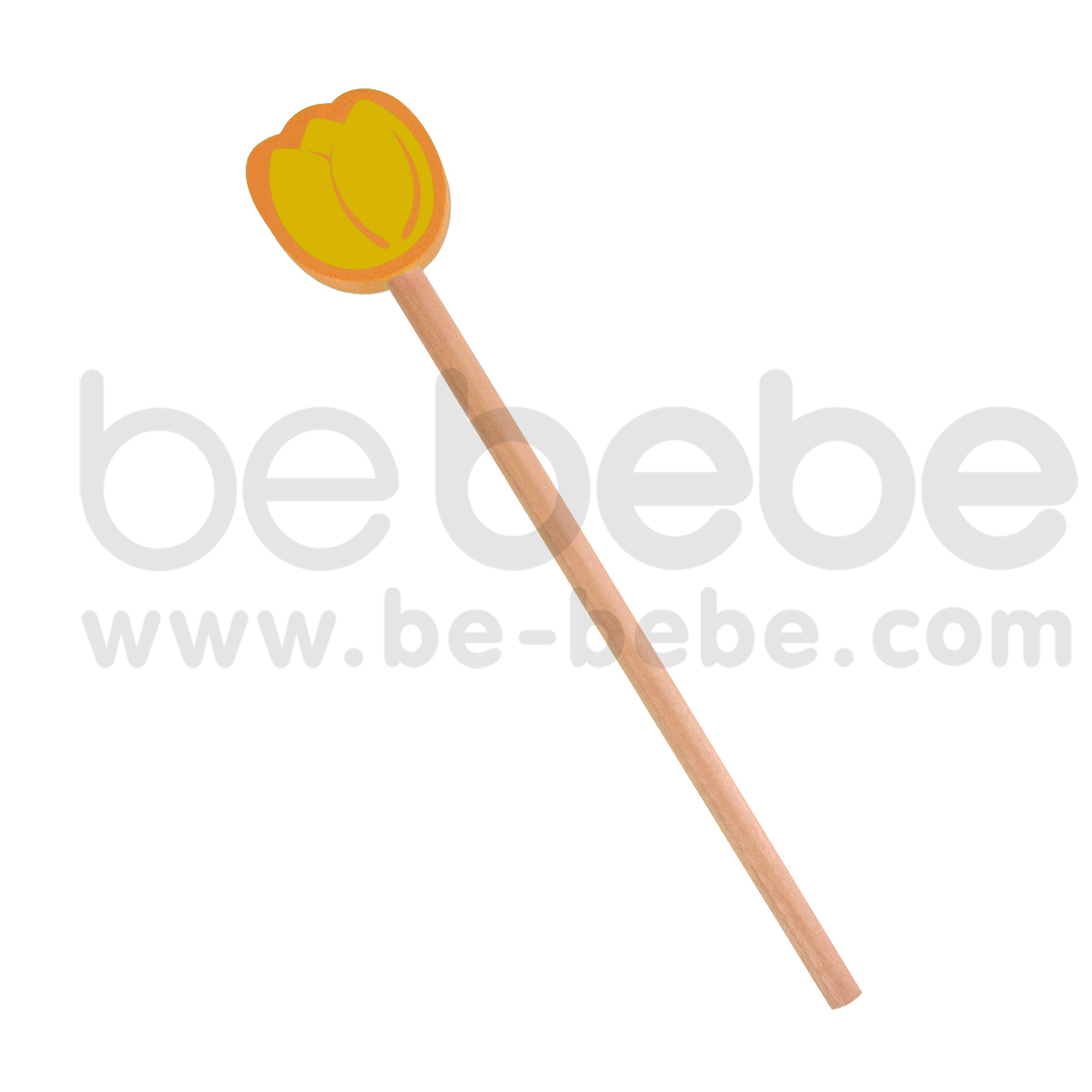 bebebe : ดินสอS ดอกทิวลิป/ส้ม