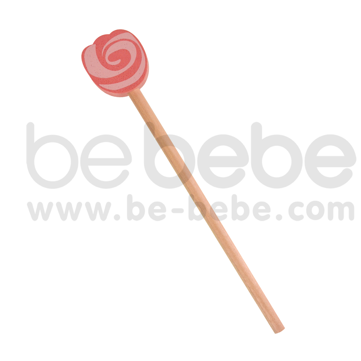 bebebe : Pencil-S-Spiral Flower/Pink