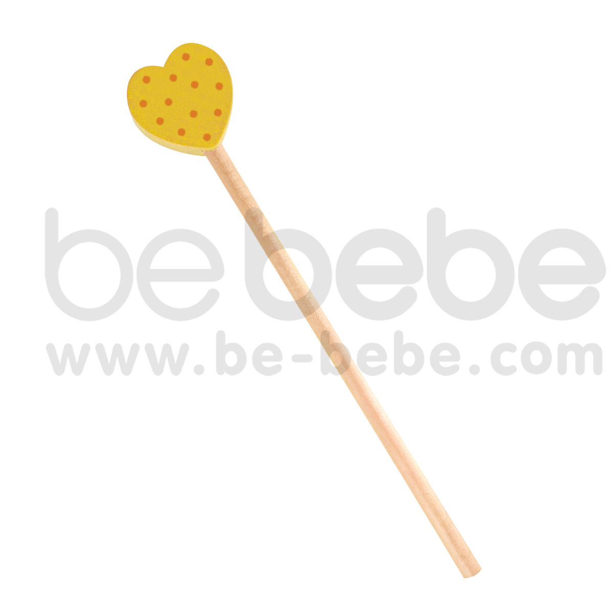 bebebe : Pencil-S-Spot Heart/Yellow