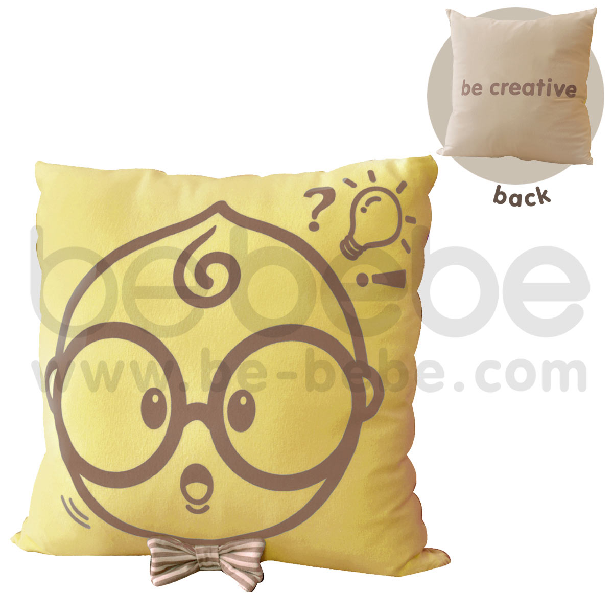 bebebe : Pillow-be creative-boy / Light Yellow 