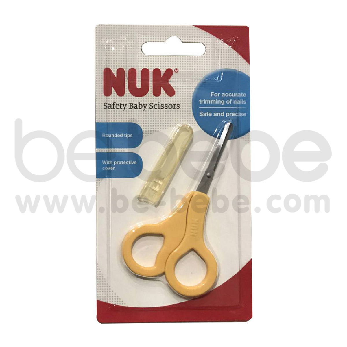 NUK:Baby Safety Scissors/Yellow