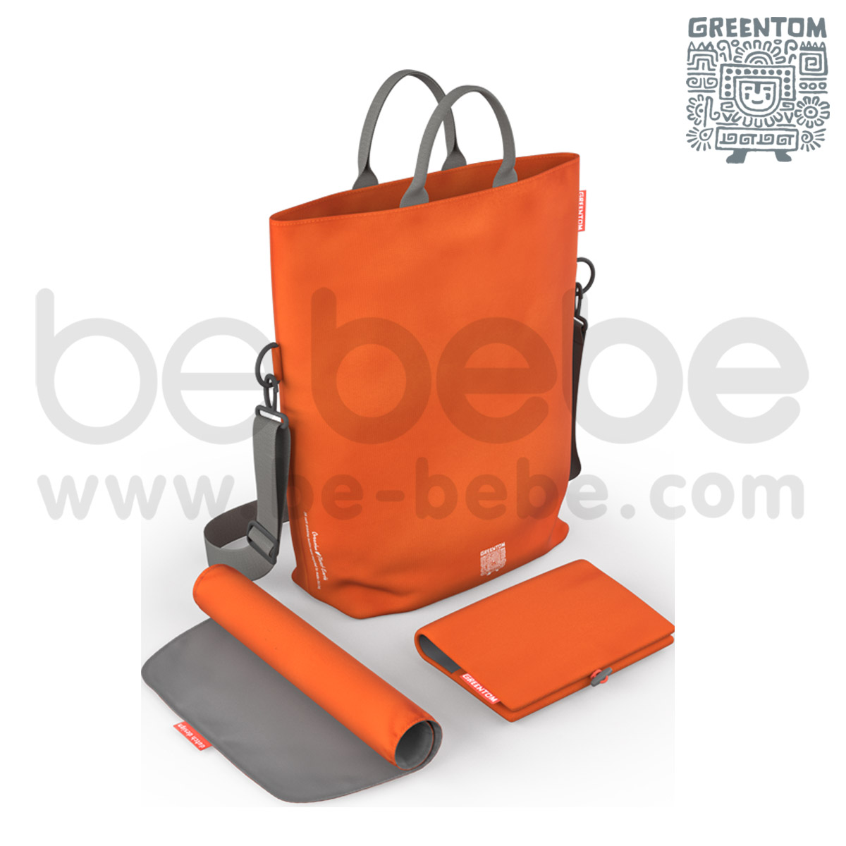 Greentom : Diaper Bag / Orange