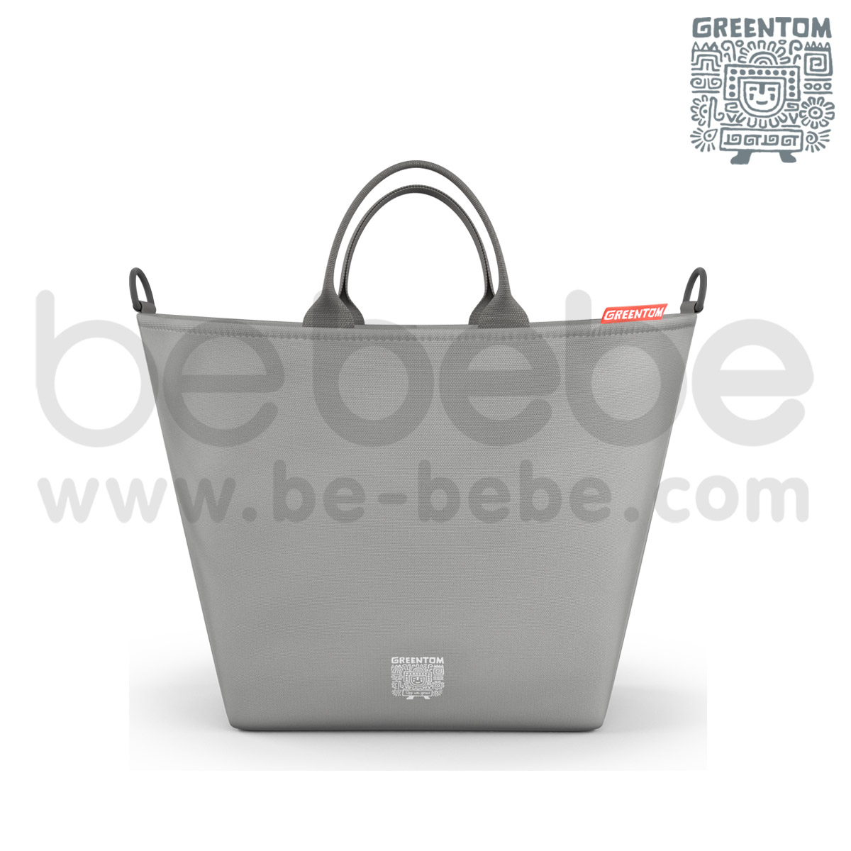 Greentom : Shopping Bag / Grey