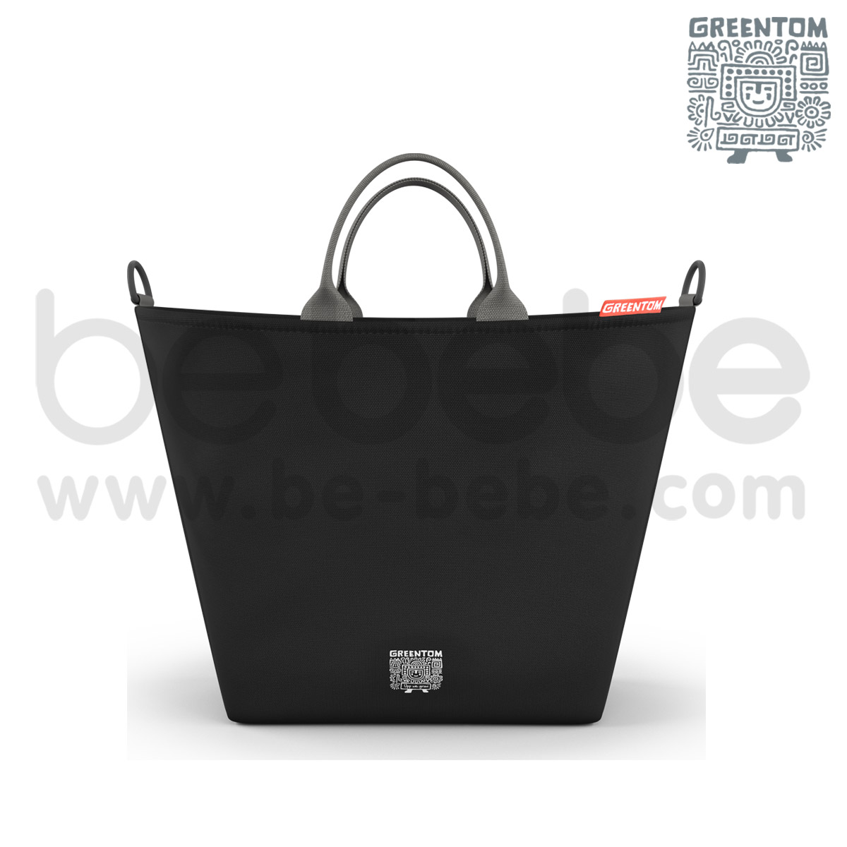 Greentom : Shopping Bag / Black