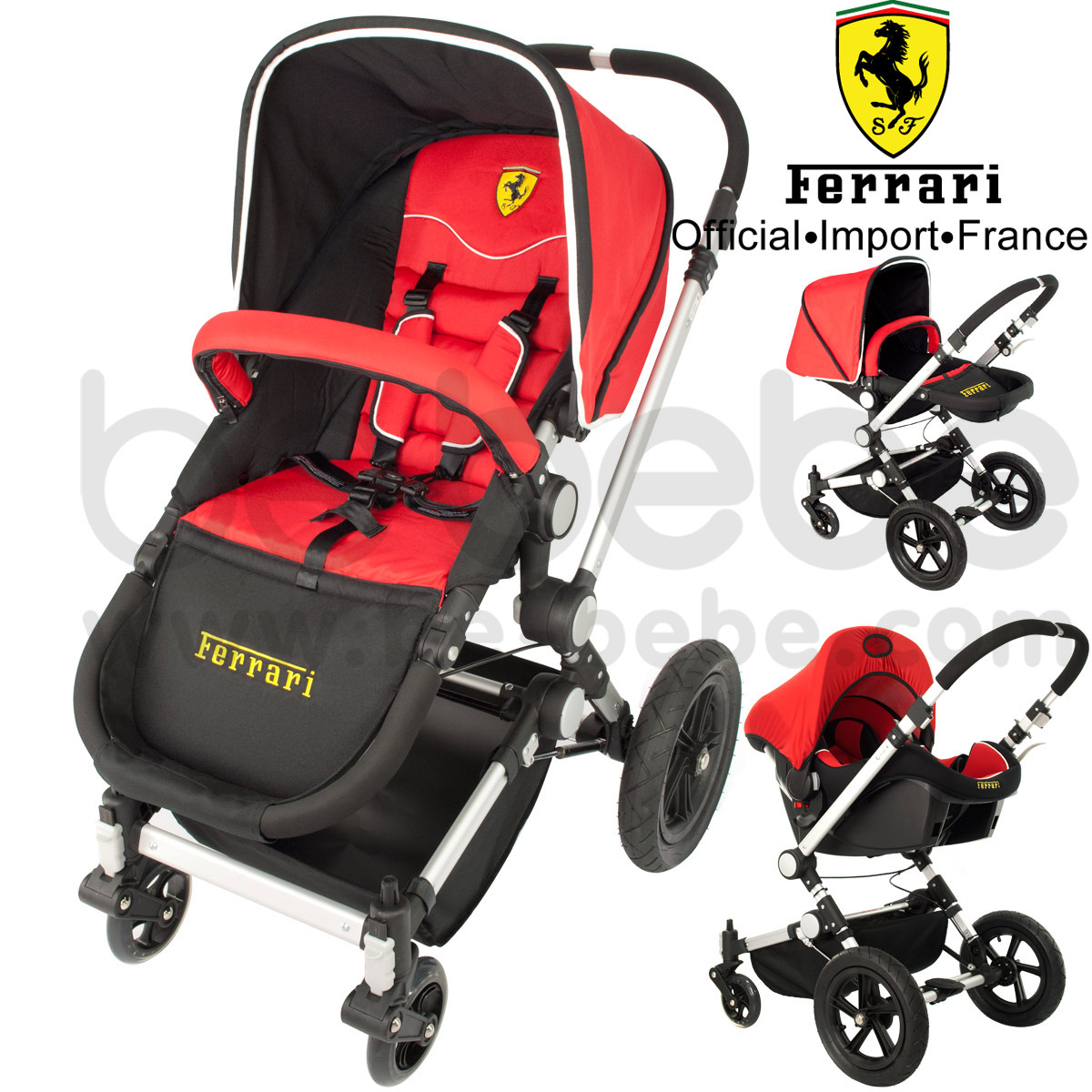 Stroller Ferrari : Beebop+Car seat