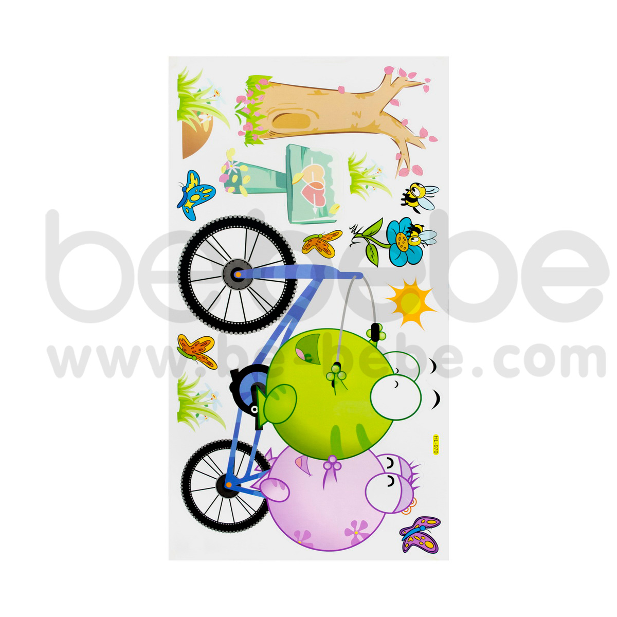be bebe :Wall Sticker (33x60cm.) / HL-970 