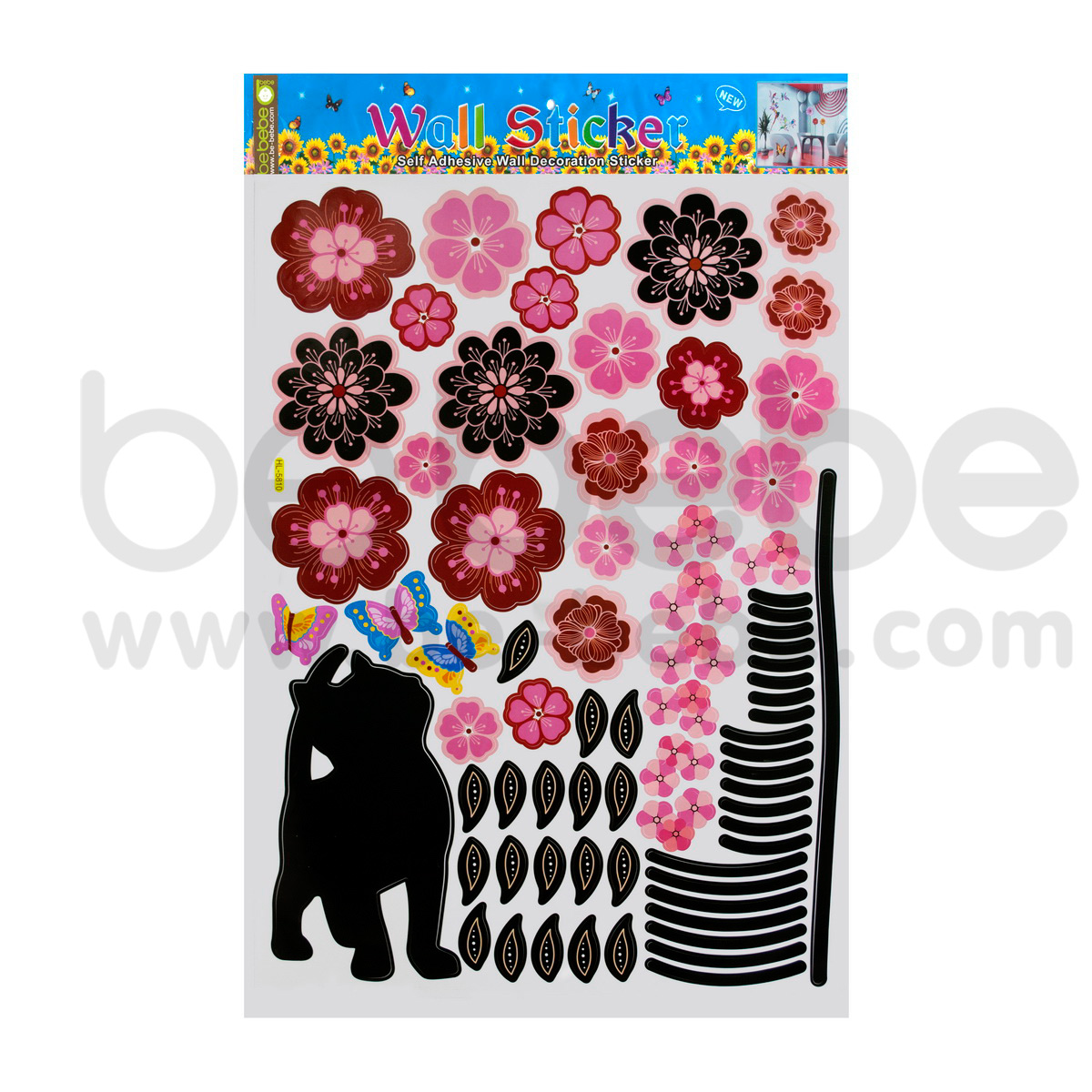 be bebe : Wall Sticker (50x70cm.) / HL-5810
