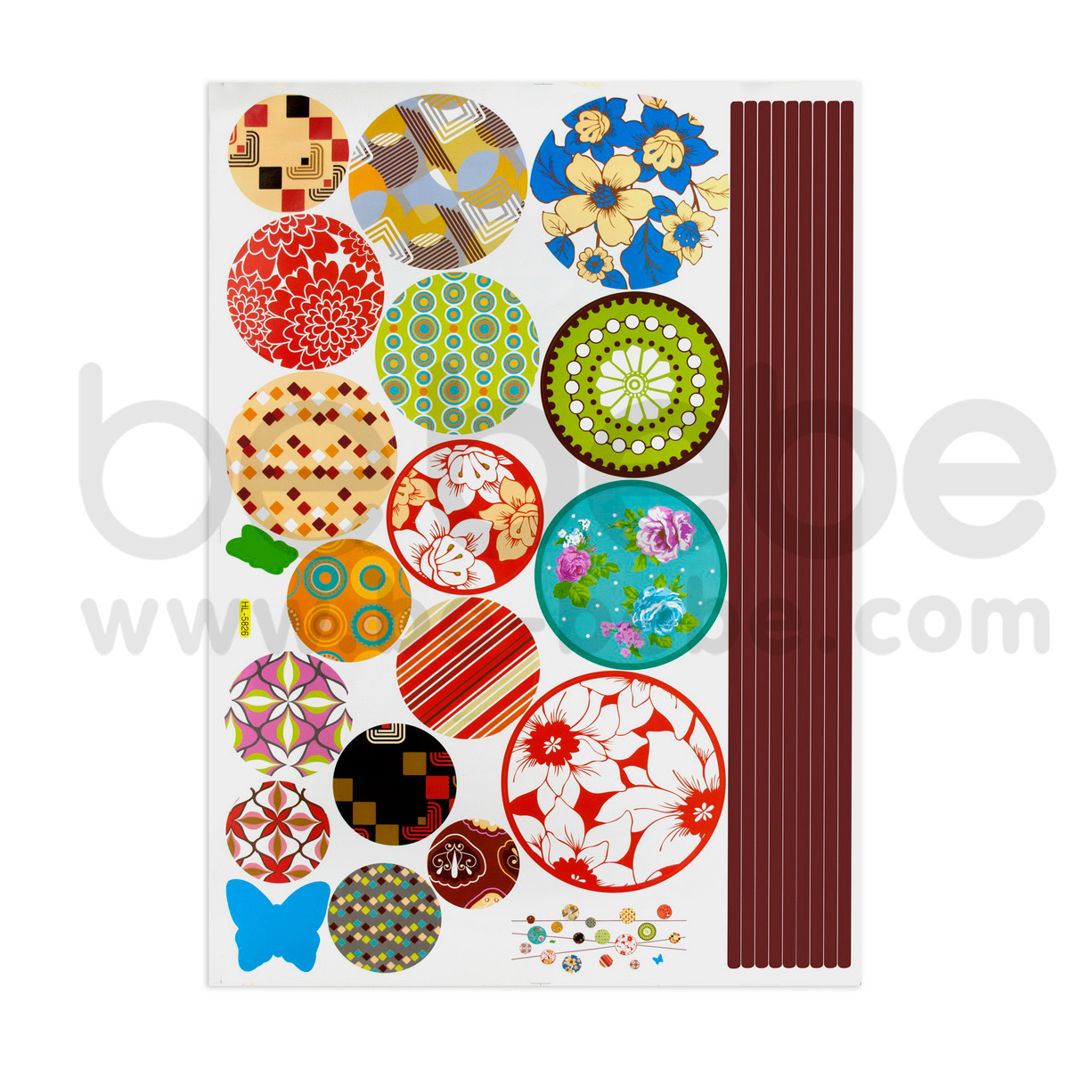 be bebe : Wall Sticker (50x70cm.) / HL-5826