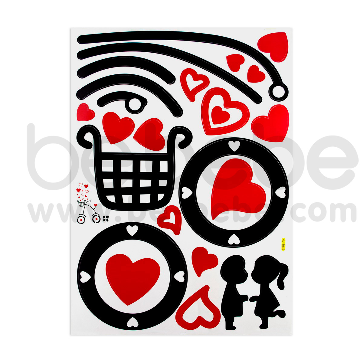 be bebe : Wall Sticker (50x70cm.) / HL-5912