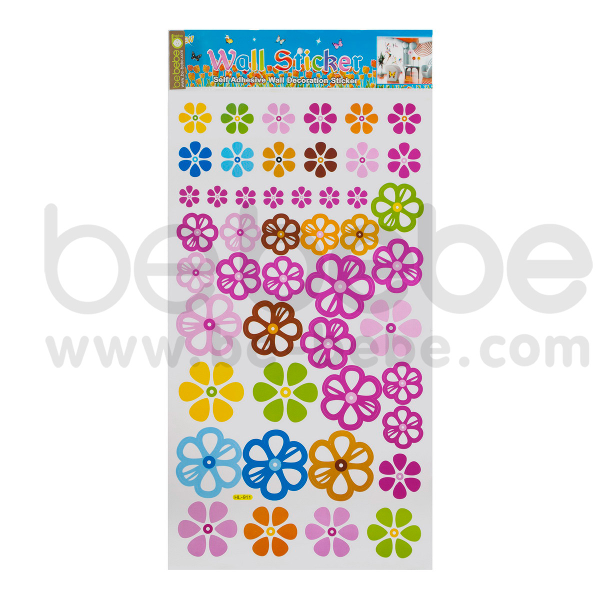 be bebe :Wall Sticker (33x60cm.) / HL-911 