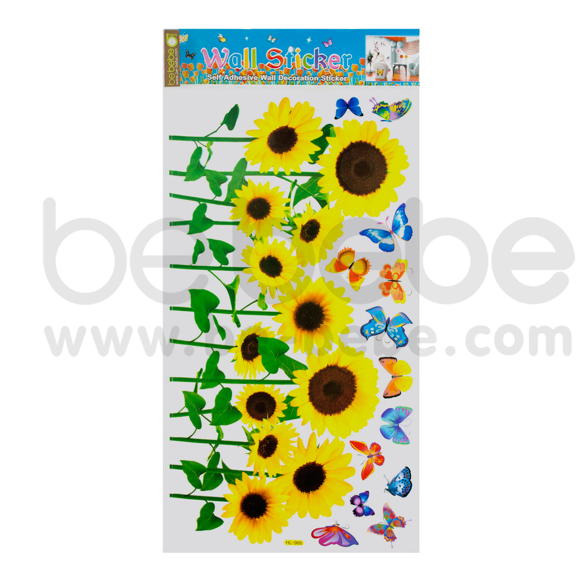 be bebe :Wall Sticker (33x60cm.) / HL-966 