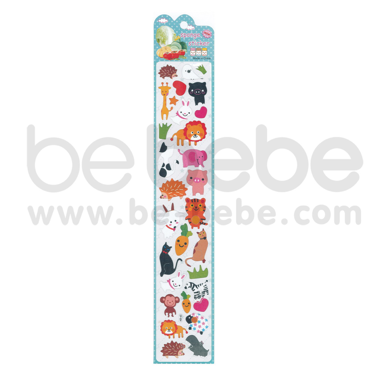 be bebe : Puffy Sticker (7x38cm.) / DF-054