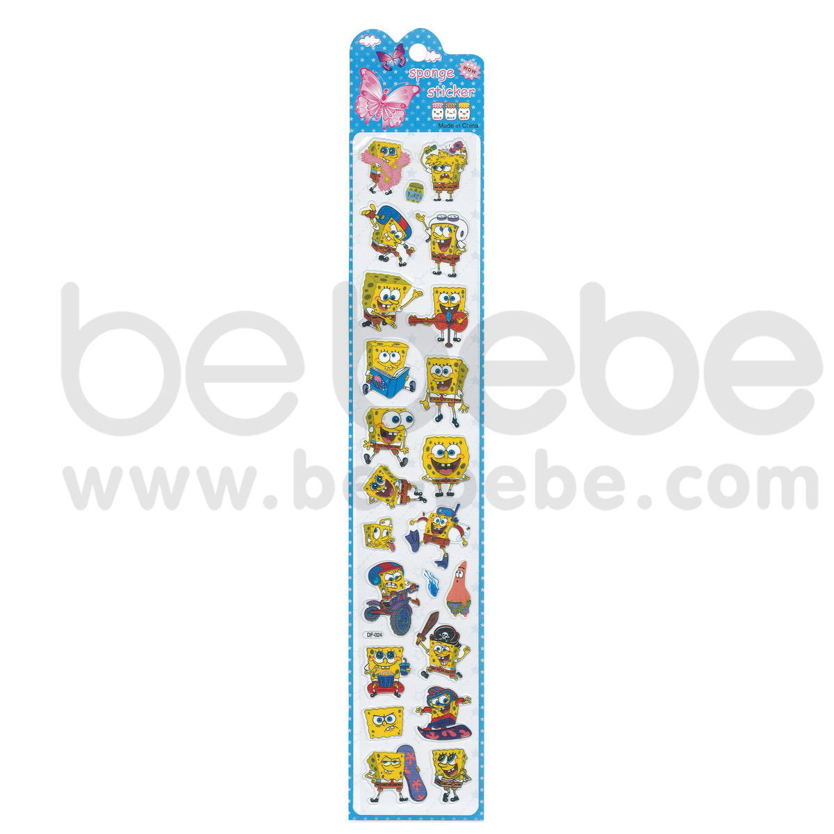 be bebe : Puffy Sticker (7x38cm.) / DF-024