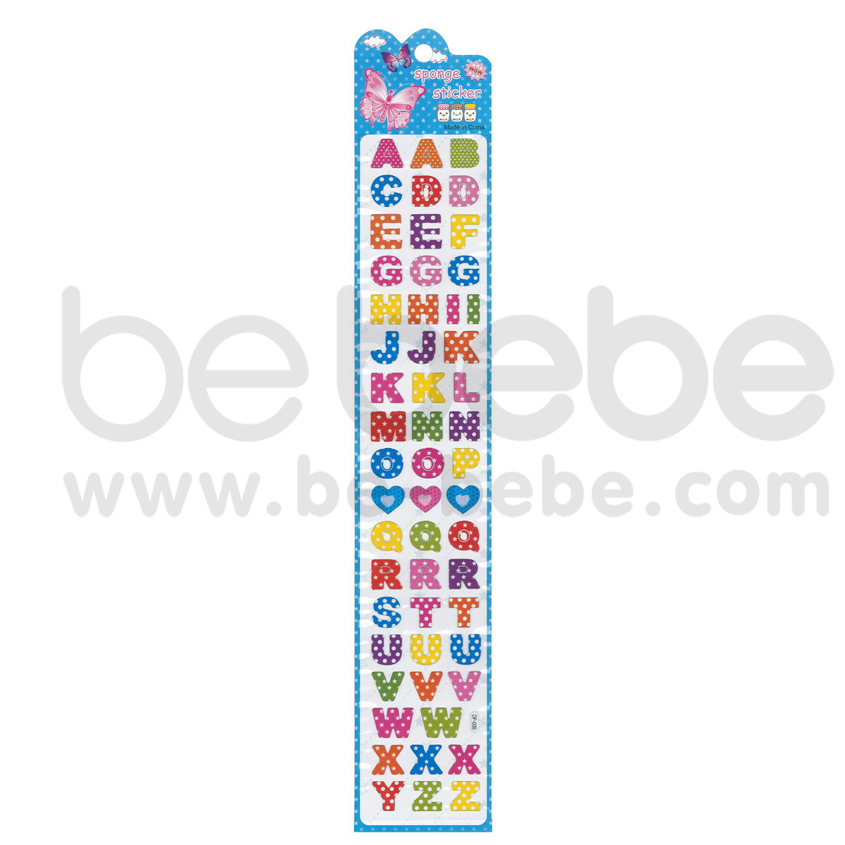 be bebe : Puffy Sticker (7x38cm.) / DF-035