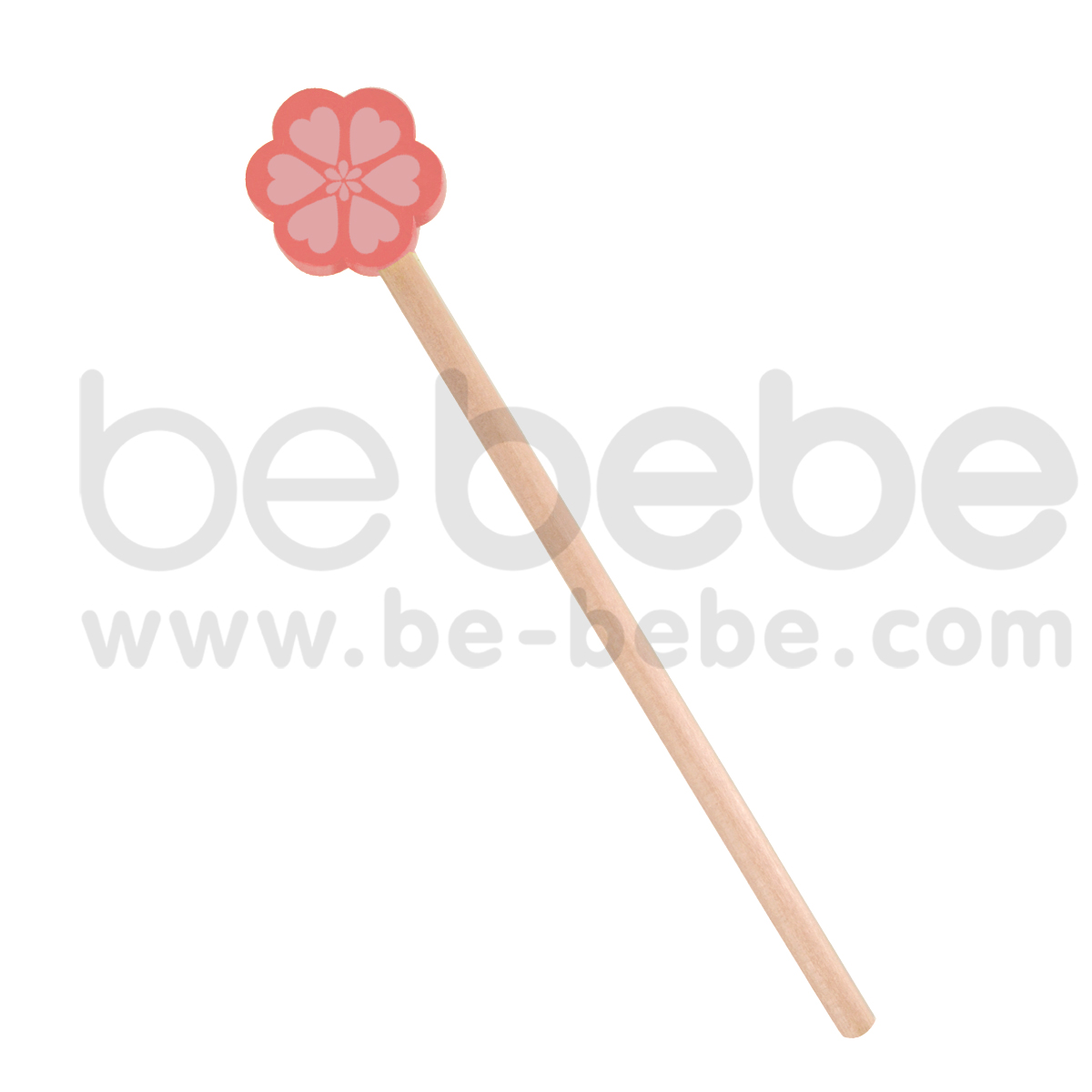 bebebe : Pencil-S-Heart Flower/Pink