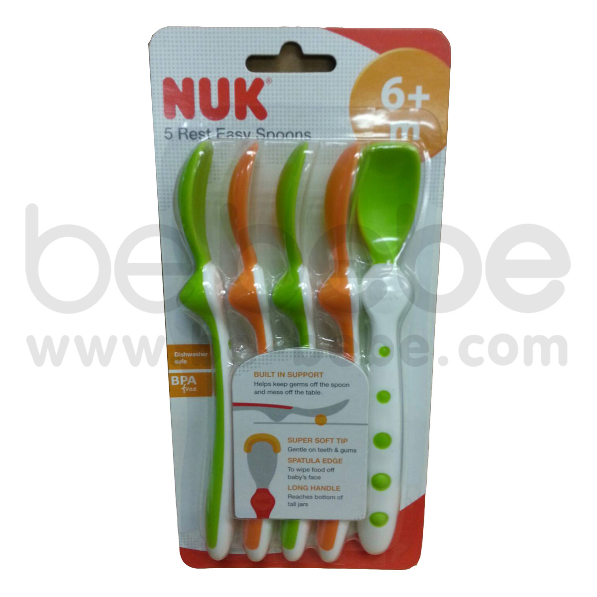 NUK:NUK 5 Rest Easy Spoons